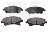 комплект тормозных колодок, дисковый тормоз 224585