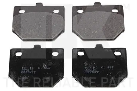 Комплект тормозных колодок, дисковый тормоз NK 225104