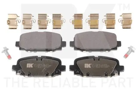 Гальмівні колодки (задні) NK 229341