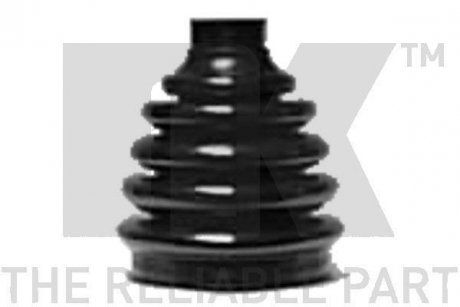 Пыльник полимерный ШРУС со смазкой и металлическим креплением NK 522521 (фото 1)