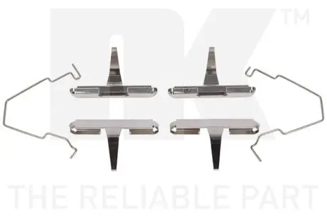 Комплектующие, колодки дискового тормоза NK 7932270