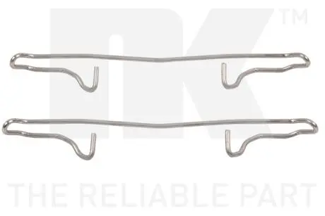 Комплектуючі, колодки дискового гальма NK 7936100