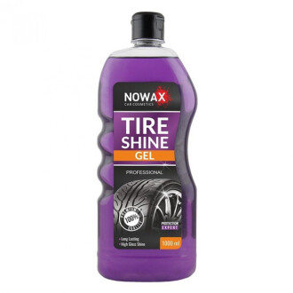 Чорніння для шин гелевий TIRE SHINE GEL 1000ml NOWAX NX01160