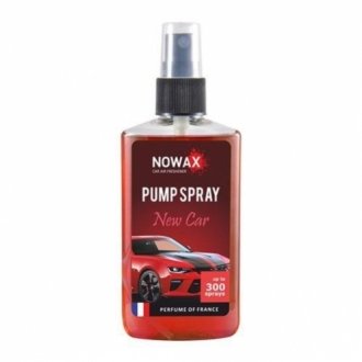 Ароматизатор pump spray new car 75ml NOWAX NX07510