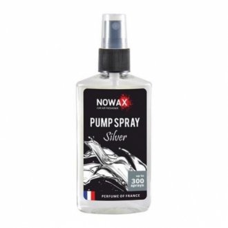 Ароматизатор pump spray silver 75ml NOWAX NX07522