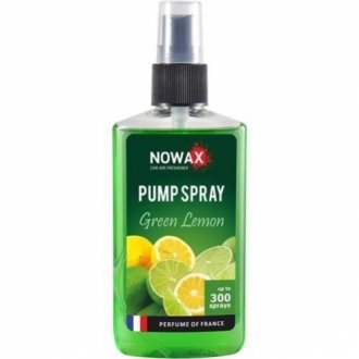 Ароматизатор pump spray green lemon 75ml NOWAX NX07523