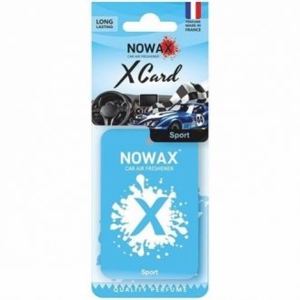 Ароматизатор "x card" - sport NOWAX NX07532