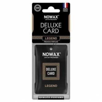 Ароматизатор delux card 6 р. - legend NOWAX NX07730