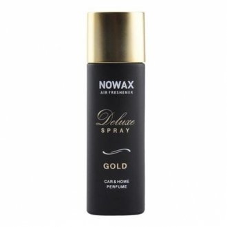 Ароматизатор серія deluxe spray - gold, 50 ml NOWAX NX07748