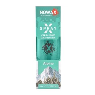 Ароматизатор спрей без пакування серія x spray - alpine 50 ml (16шт/ящ) NOWAX NX07759