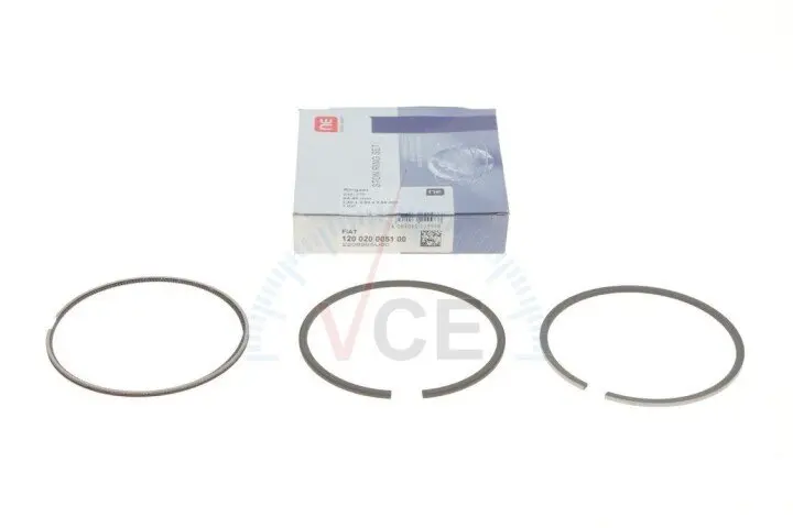 Кольцо поршневое fiat ducato 2.8hdi 98- (94.40mm/std) (2.5-2-2.5) = 8920910000 NPR 120 020 0051 00 (фото 1)
