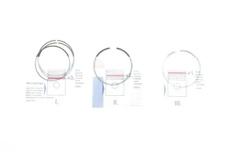 Кільця поршневі opel astra 1.4 turbo 10-15/corsa 1.4 turbo 12-19 (std) NPR 120 035 0008 00