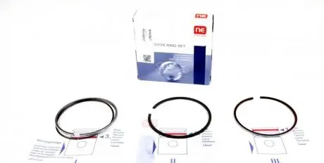Кольцо поршневое citroen jumper/peugeot boxer/expert 1.9d (83.00mm/std) (2-2-3) = 8937230000 NPR 120 037 0023 00