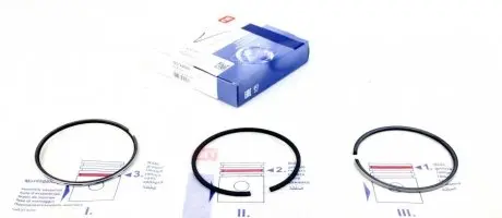 Кольцо поршневое citroen jumper/fiat scudo/ducato 1.9td (83.50mm/+0.5) (3-2-3) = 8937445000 NPR 120 037 0044 21