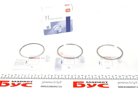 Кольцо поршневое NPR 120 050 0017 21