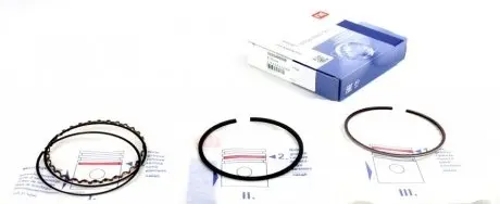 Кольцо поршневое vw t4 2.0/2.5 (81.00mm/std) (1.75-2-3) = 8950490000 NPR 120 050 0039 00