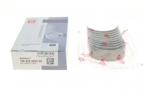 Вкладыши коренные renault master/trafic 1.9dci 01-(std) = 6038020000 NPR 180 038 0003 00