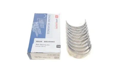 Вкладыши коренные citroen berlingo 1.6 hdi (+0.25) = 6051102500 NPR 180 051 0001 15