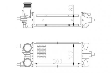 Інтеркулер NRF 309071