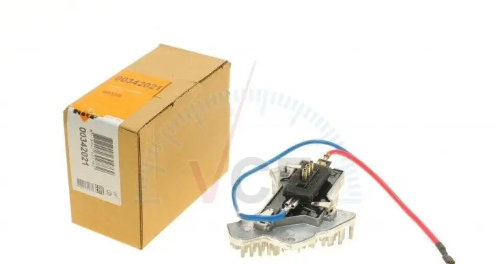 Фото 1 - Опір, вентилятор салону NRF 342021 Опір, вентилятор салону NRF 342021 (фото 1)