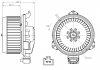 Вентилятор пічки NRF 34268 (фото 1)