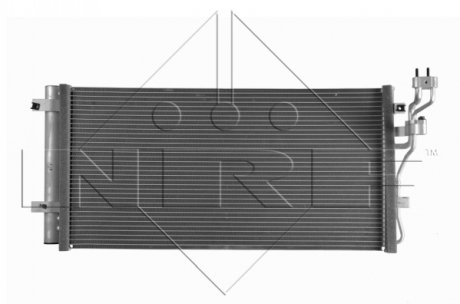 Климатический радиатор киа NRF 350003 (фото 1)