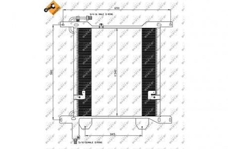 Конденсатор, кондиціонер NRF 35837