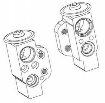 Розширювальний клапан, кондиціонер NRF 38368 (фото 1)
