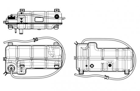 Розширювальний бачок NRF 454046