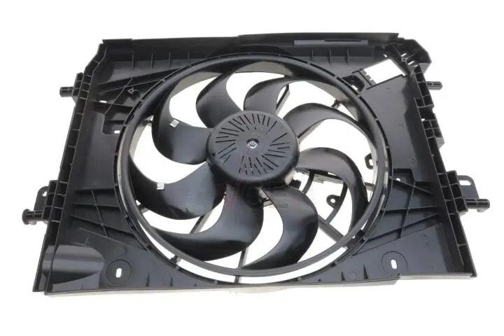 Вентилятор радіатора (електричний) dacia dokker/duster/logy 10- (з дифузором) NRF 470061 (фото 1)