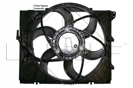 Вентилятор, охлаждение двигателя NRF 47209 (фото 1)