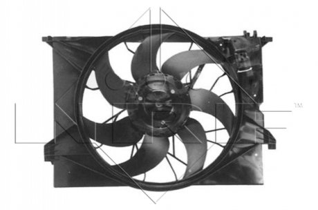 Вентилятор охлаждения двигателя NRF 47298 (фото 1)
