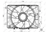 Вентилятор охлаждения двигателя NRF 47443 (фото 2)