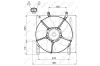 Вентилятор охлаждения двигателя NRF 47487 (фото 2)