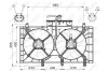 Вентилятор, охлаждение двигателя NRF 47493 (фото 2)