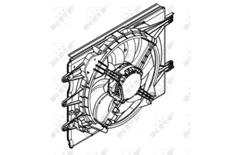 Вентилятор охлаждения двигателя NRF 47596