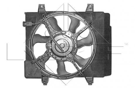 Вентилятор охлаждения двигателя NRF 47685 (фото 1)