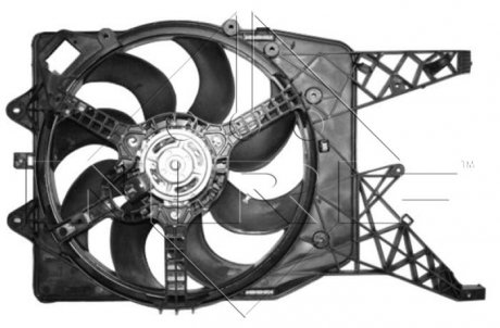 Вентилятор охлаждения двигателя NRF 47689 (фото 1)