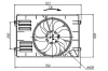 Вентилятор охолодження двигуна NRF 47925 (фото 1)