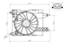 Вентилятор охлаждения двигателя NRF 47966 (фото 1)