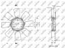 Крильчатка вентилятора, охолодження двигуна NRF 49858 (фото 4)