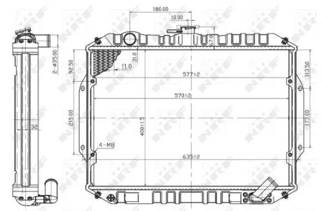 Інтеркулер NRF 503486