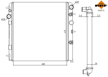 Интеркуллер NRF 50447A