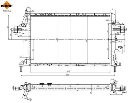 Интеркуллер NRF 506616A