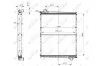 Радиатор, охлаждение двигателя NRF 519598 (фото 5)