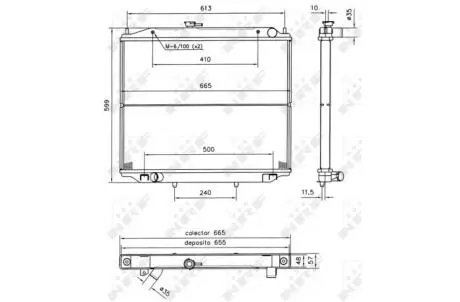 Интеркуллер NRF 52238