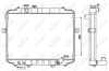 Радиатор, охлаждение двигателя NRF 53034 (фото 1)