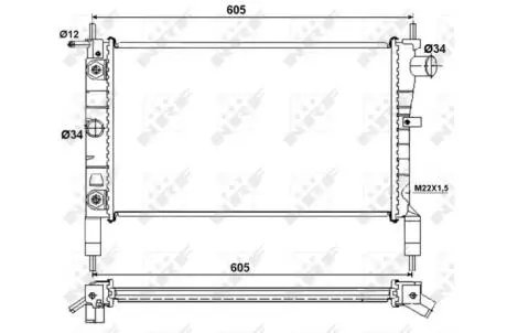 Інтеркулер NRF 53036