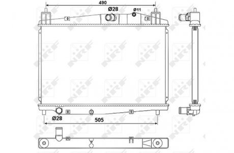 Интеркуллер NRF 53059