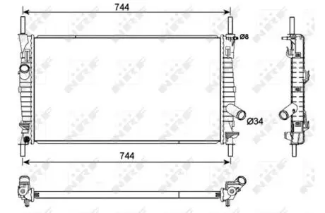 Интеркуллер NRF 53111